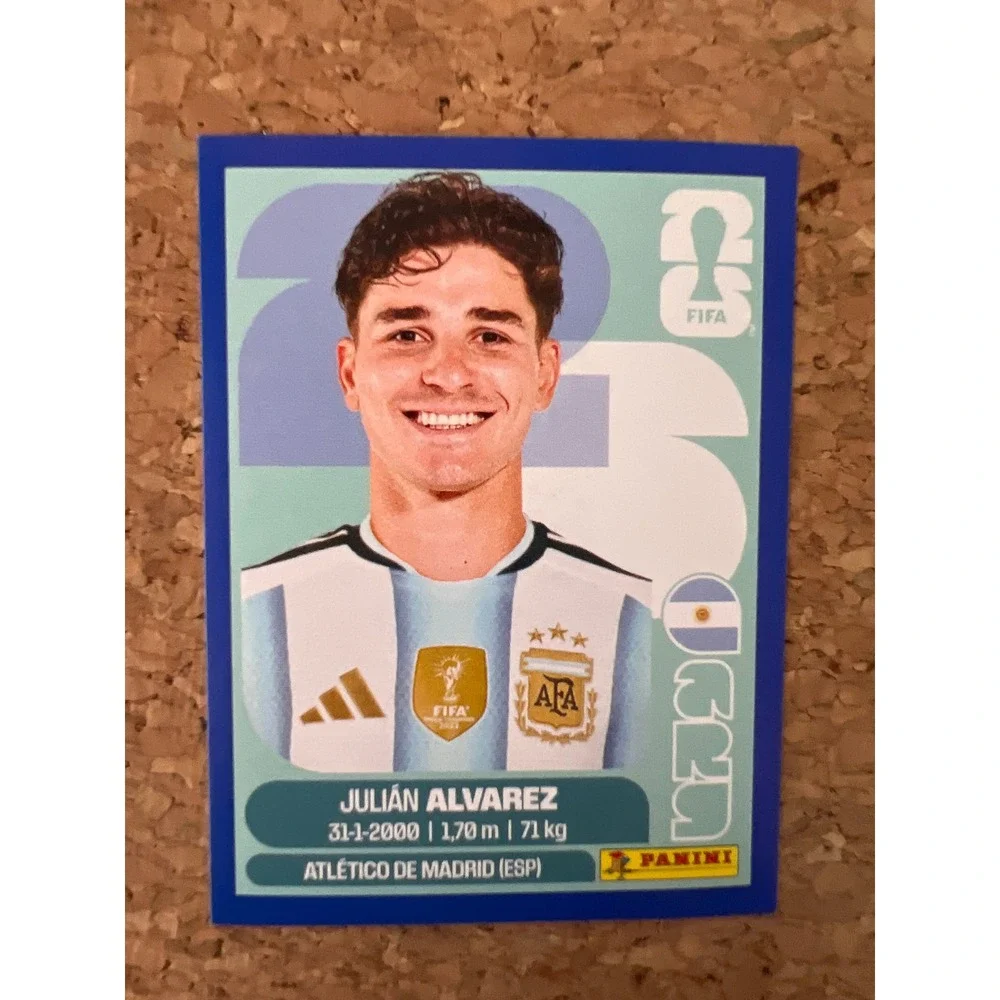 Panini FIFA World Cup 2026 Julian Alvarez Argentina Sticker ARG 19 Soccer Card